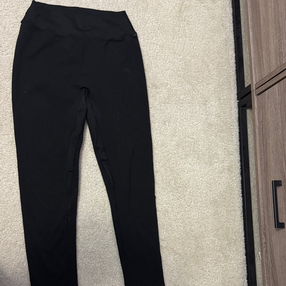 INAKA Black High-Rise Leggings